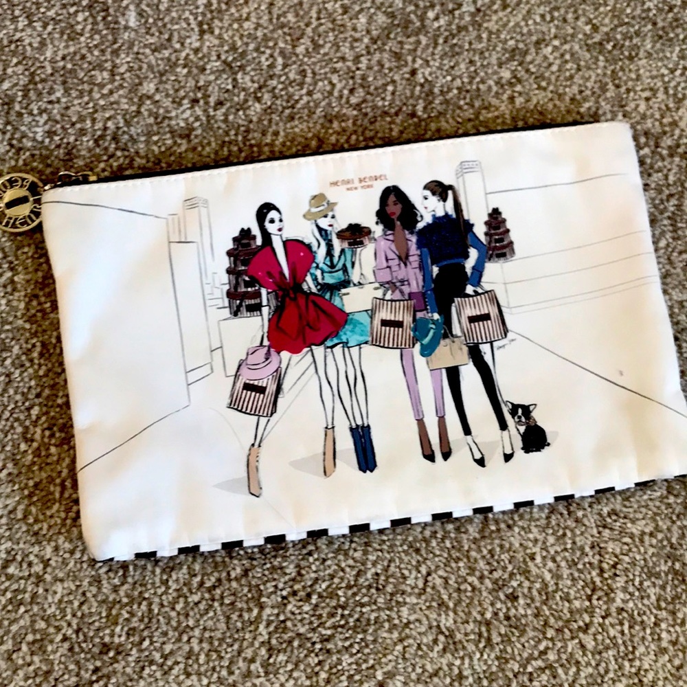 Henri Bendel Megan Hess pouch (see photos)